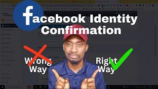 Facebook Identity Confirmation 2024 UPDATED  How To Confirm Identity On Facebook 2024 The Right Way