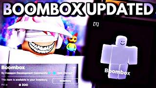 BOOMBOX GAMEPASS IN EVADE UPDATED