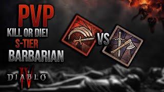 PvP Rend vs Double Swing Barbarian in Season 3  NO SeligGameplay & Commentary #4  Diablo 4