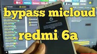 bypass micloud redmi 6a  via unlocktool