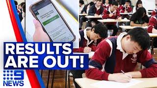 NSW students comforted as HSC results released  9 News Australia