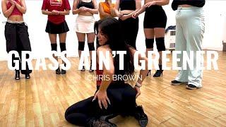 GRASS AINT GREENER - Chris Brown  Monica Illingworth Choreography  Beginner Heels Dance Class