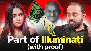 He is a part of illuminati with proof Gandhi’s truth Secret societies ghost @AbhishekKar