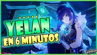 YELAN BUILD GOD EN 6 MINUTOS - Guía Build Yelan ACTUALIZADA - Genshin Impact