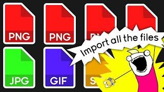 Efficient imports in pygame