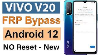 VIVO Y20 FRP Bypass Android 12 2023 Without PC NO Reset  Vivo V2027 Frp bypass reset not working