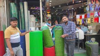 artificial grass pvc flooring foot mat wpc panel wholesale and retail market cheapest green grass