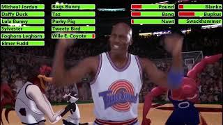 Space Jam 1996 Last 3 Games with healthbars 100K Subscriber Special