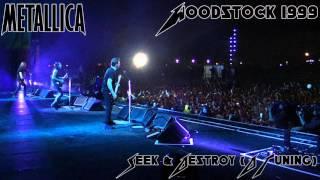 Metallica  - Seek & Destroy Woodstock 1999 D Tuning