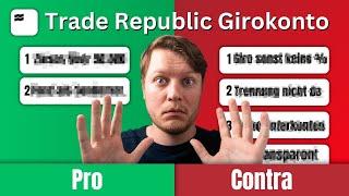 Ohne Probleme? Trade Republic Girokonto Vorteile & Nachteile