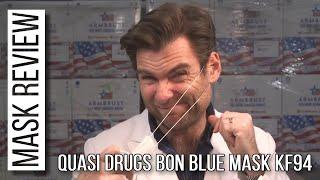 Quality vs Smell - Quasi Drugs bon Blue Mask KF94 Review