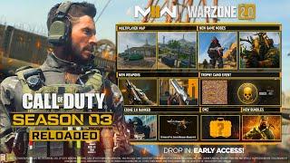 MW2 Season 3 Reloaded Update EARLY ACCESS Camo Event Warzone Ranked Weapons & MORE