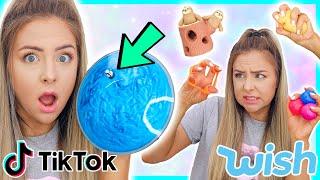 Testing Weird Products I Found On Tiktok And Wish  Weird Stress Relievers