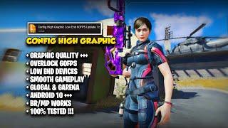 CONFIG HIGH GRAPHIC LOW END DEVICE 60FPS  COD MOBILE CONFIG