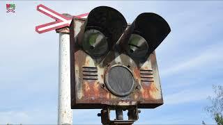 Nefunkční železniční přejezd Malá Čeperka P10875 - 10.10.2022  Czech railroad crossing