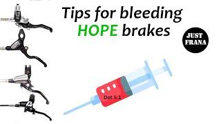 How to bleed any hope brake the BACKYARD mechanic way  2023