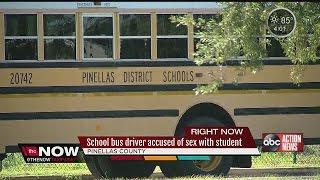 School bus driver accused of sex with student