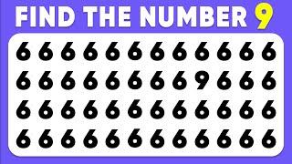 Find the ODD One Out  Find The ODD Number And Letter Edition  Emoji Quiz  Easy Medium Hard