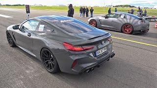 BMW M8 Competition Aulitzky Tuning 625HP vs Nissan GT-R R35 900HP