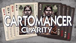 Deck Review Cartomancer Clarity by Alain Benoit + Sample Card Reading