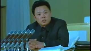 北朝鮮 「金正日1974年､33歳頃の肉声、長め」 KCTV 20130501 日本語字幕付き