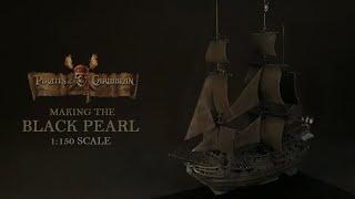 How to make THE BLACK PEARL from Pirates of the Caribbean  1150 scale scratch built replica