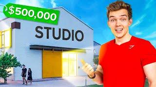 I Built My Dream YouTube Studio New Studio Tour