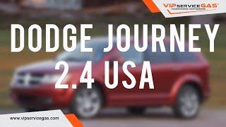 Гбо на Dodge Journey 2.4 USA. Газ на Додж Джорни с распределенным впрыском. Stag Q-Box Plus.