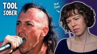 First time hearing Tool - Vocal Coach reacts to Sober and Maynard James Keenans LIVE vocals