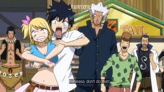 Fairy tail members switch body 