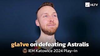 gla1ve on destroying Astralis I wanted to win so badly