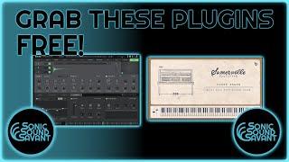 Free plugins This time 2 FREE things to grab Drum sampler and a dusty felt piano