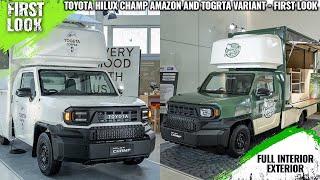 Toyota Hilux Champ Amazon And Togrta Food Truck Launched - First Look - Full Interior Exterior