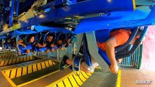 Flying Roller Coaster POV - Manta Flying Coaster