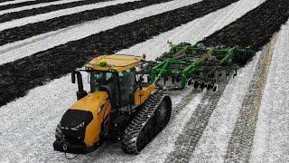 A Long Day of Farming in the Snow