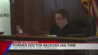 Former doctor gets jail time and probation in child porn case