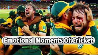 Emotional Moments Of Cricket History  New Zealand VS South Africa 2015 World Cup  Semi Final Match