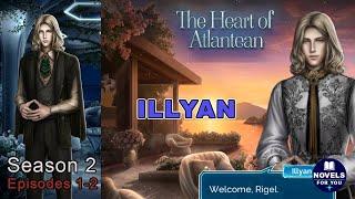 ILLYAN routeTHE HEART OF ATLANTEAN  - Season 2 Episodes 1-2  Seven Hearts Stories