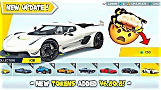 New Tokens  Update v6.80.8  - Extreme Car Driving Simulator