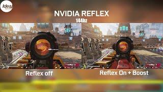 Nvidia Reflex Off & On Comparison with Apex Legends  IDEALTECH PC