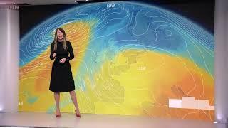 Elizabeth Rizzini BBC Weather 12 Dec 2023