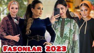 Saylanan turkmen moda koynek fasonlar  Dresses for women  durli fason 2023