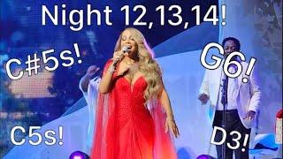 Mariah Carey - Night 121314 Vocal Showcase Merry Christmas One and All tour 2023