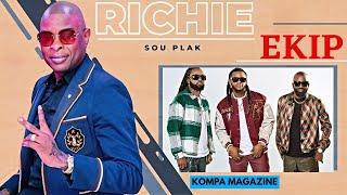 RICHIE KLASS di KOMPA MAGAZINE sa li panse de plak EKIP la Cheke sa