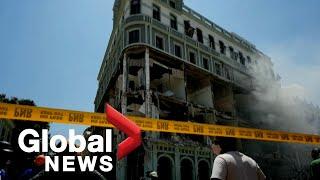 Deadly explosion rips through Havanas historic Hotel Saratoga