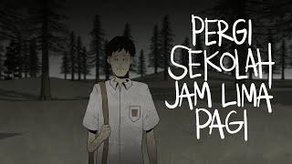 Pergi Sekolah Jam 5 Pagi - Gloomy Sunday Club Animasi Horor