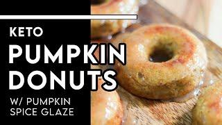 You must try these KETO PUMPKIN DONUTS - Easy & Healthy Treat - Go to chef-michael.com for recipe