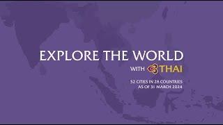 Thai Airways Destinations - Anywhere you want to go Let #ThaiAirways take you there