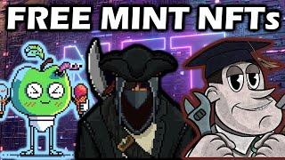 3 FREE Mint NFT Projects