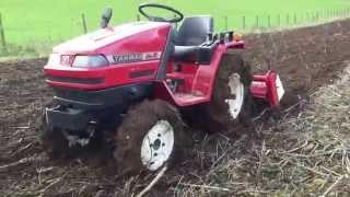 Yanmar Ke-2 4WD Compact Tractor with Rotavator